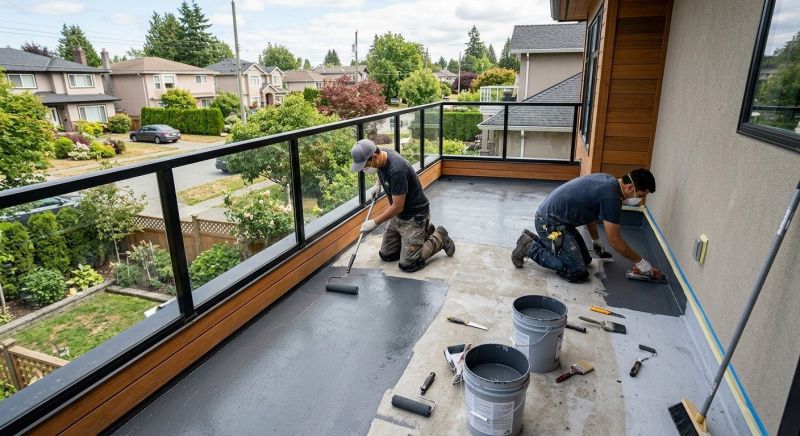 Balcony Waterproofing in Bellevue, WA