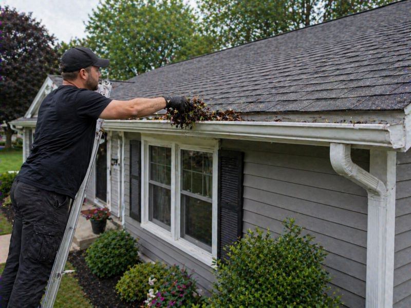 Clogged Gutter Clearing in Morris County, NJ