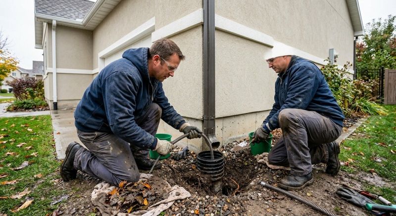 Gutter Downspout Unclogging in Richmond, VA